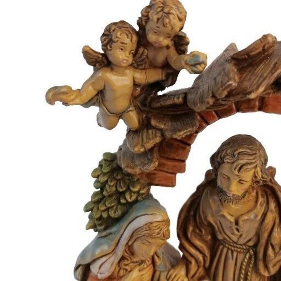 Fontanini Holy Family Christmas Creche #407 Made In Italy Very Good Condition - Picture 7 of 11